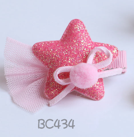 Star Hair Clips (BC434-BC436)