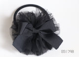 School Hair Accessories, Black (BS1798-BS1799)