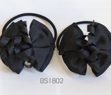 School Hair Accessories, Black (BS1800-BS1803)