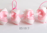 School Hair Accessories, Pink (BS1816-BS1819)