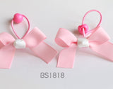 School Hair Accessories, Pink (BS1816-BS1819)