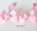 School Hair Accessories, Pink (BS1816-BS1819)