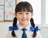宝蓝色学校头饰/ 女拔萃学校头饰 (BS341-BS348)