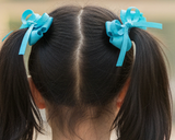 School Hair Accessories in Sky Blue (BS1500-BS1503)