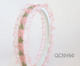 Headbands with Flowers (QCNY63, QCNY64)