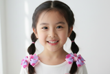 Polka-dot Hair Ties, purple/ yellow/ blue/ green (T117, T118,T233,T234)