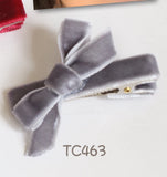 Velvet Hair Clips  (TC461-TC465)