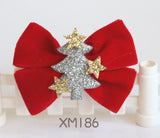 Velvet Christmas Hair Accessories (XM184-XM187)