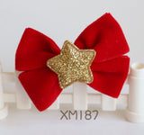 Velvet Christmas Hair Accessories (XM184-XM187)