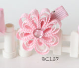 Pink Baby Hair Clips (BC136-BC138)