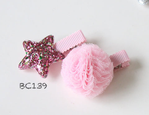 Lovely Baby Hair Clips (BC139-BC142)