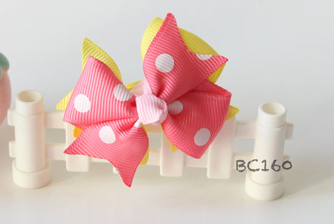 Pink Baby Hair Clips (BC160-BC161)