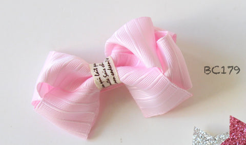 Pink Baby Hair Clips (BC179-BC181)