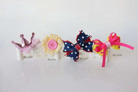 Colorful Baby Hair Clips (BC185-BC188)