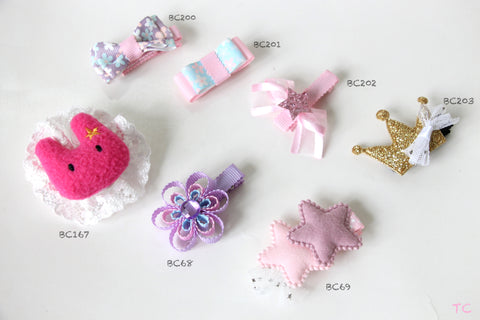 Baby Hair Clips (BC200-BC203)