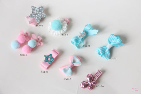 Baby Hair Clips (BC204-BC210)