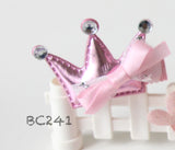 Pink and Purple Baby Hair Clips (BC241-BC248)