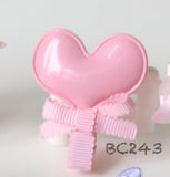 Pink and Purple Baby Hair Clips (BC241-BC248)