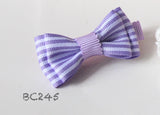 Pink and Purple Baby Hair Clips (BC241-BC248)