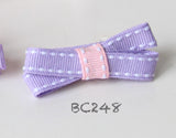 Pink and Purple Baby Hair Clips (BC241-BC248)