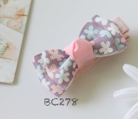 Soft Colors Baby Hair Clips (BC278-BC283)