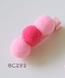 Soft Colors Baby Hair Clips (BC278-BC283)