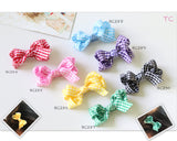 Colorful Gingham Baby Hair Clips (BC284-BC290)