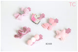 Pink Baby Hair Clip Set (BC408)