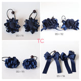 School Hair Accessories, Navy (BS1131-BS1134)