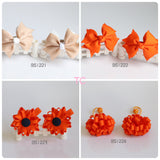 School Hair Accessories, Orange/ Beige/ HKUGAP/ St Mary (BS1221-BS1224)