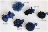 School Hair Accessories, Navy (BS1246-BS1251)