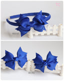 School Hair Accessories, Royal Blue/ DGJS (BS1256-BS1256)