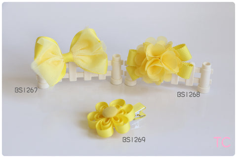 School Hair Accessories, Yellow/ Marymount Primary School / Good Hope School (BS1267-BS1269)