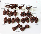 Brown School Hair Accessories, Brown (BS1404-BS1409)