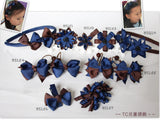 Brown School Hair Accessories, Brown (BS151-BS157)