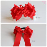 School Hair Accessories, Red (BS1611)