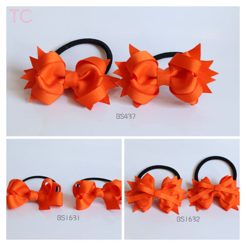 School Hair Accessories, Orange/ Beige/ HKUGAP/ St Mary (BS1631-BS1632)