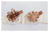 Brown School Hair Accessories, Brown (BS1711-BS1712)