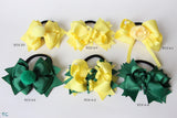 School Hair Accessories, Yellow/ Dark Green/ Good Hope (BS839-BS844)