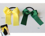 School Hair Accessories, Yellow/ Dark Green/ Good Hope (BS849-BS850)