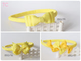 School Hair Accessories, Yellow/ Marymount Primary School / Good Hope School (BSQ155-BSQ157)