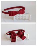 School Hair Accessories, Burgundy (BSQ195-BSQ196)