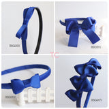 School Hair Accessories, Royal Blue/ DGJS (BSQ200-BSQ203)