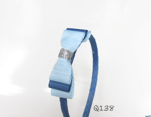 Elegant Blue Headband (Q138)