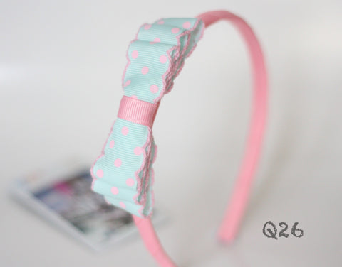 Classic Pink Headband (Q26)