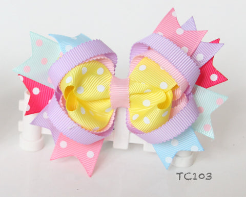 Beautiful Big Bow Hair Clips (TC102-TC103)