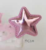 Beautiful Pink Bows Hair Clips (TC07-TC10)