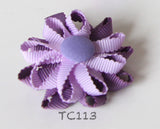 Purple Hair Clips (TC108-TC115)