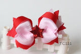 Beautiful Hair Bow Clips (TC120-TC123)