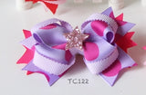 Beautiful Hair Bow Clips (TC120-TC123)